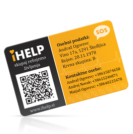 iHELP kartica